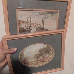 Set of Two Framed Art Prints
